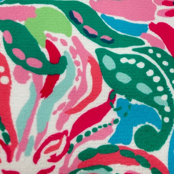 Lilly Pulitzer Lounge Towel Pink Blue Green Floral Paisley LIL-HO-061 40x72 NEW - Picture 4 of 16